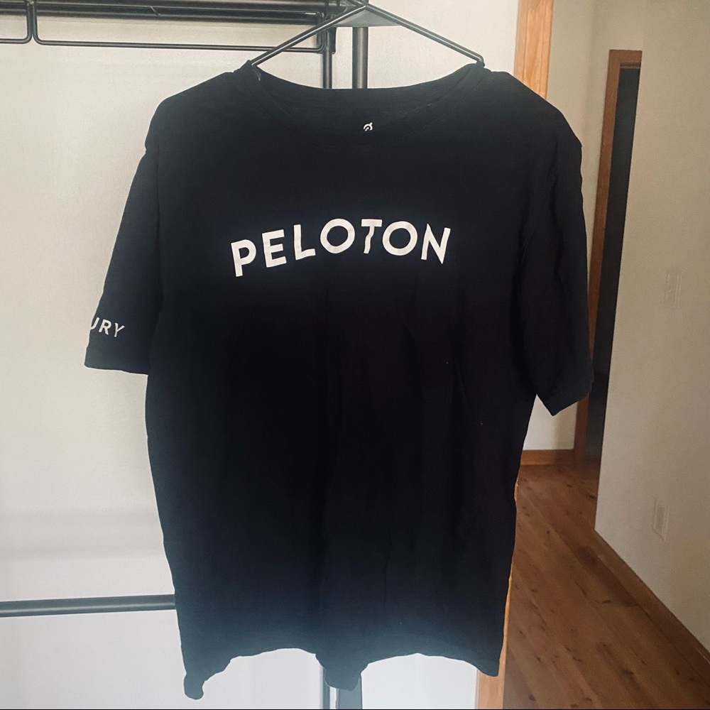 Peloton black Century Ride t-shirt